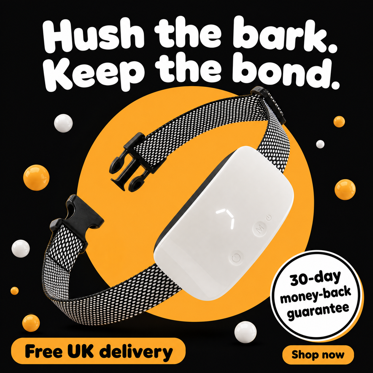 HushPaw - Anti Bark Collar