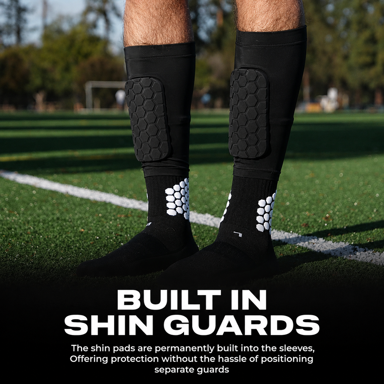 Integrated Shin Pads